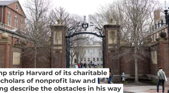 Getting into Harvard University is hard, and so is getting rid of its charitable status. Scott Eisen/Getty Images
